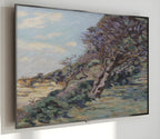 Samsung Frame TV Art 4K - The Customs Point Saint Palais - Famous Armand Guillaumin