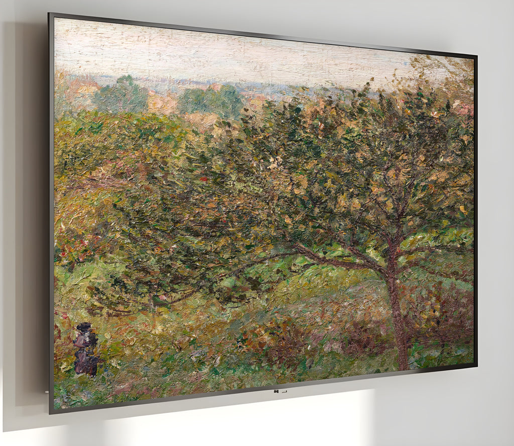 Samsung Frame TV Art 4K - Impressionist - Famous Autumn Morning in Éragny