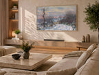 Samsung Frame TV Art 4K - The Entrance of Giverny - Famous Claude Monet