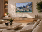 Samsung Frame TV Art 4K - Mountains at Saint Rémy - Famous Vincent van Gogh