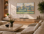 Samsung Frame TV Art 4K - Autumn Landscape - Famous Paul Cezanne