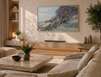 Samsung Frame TV Art 4K - The Customs Point Saint Palais - Famous Armand Guillaumin