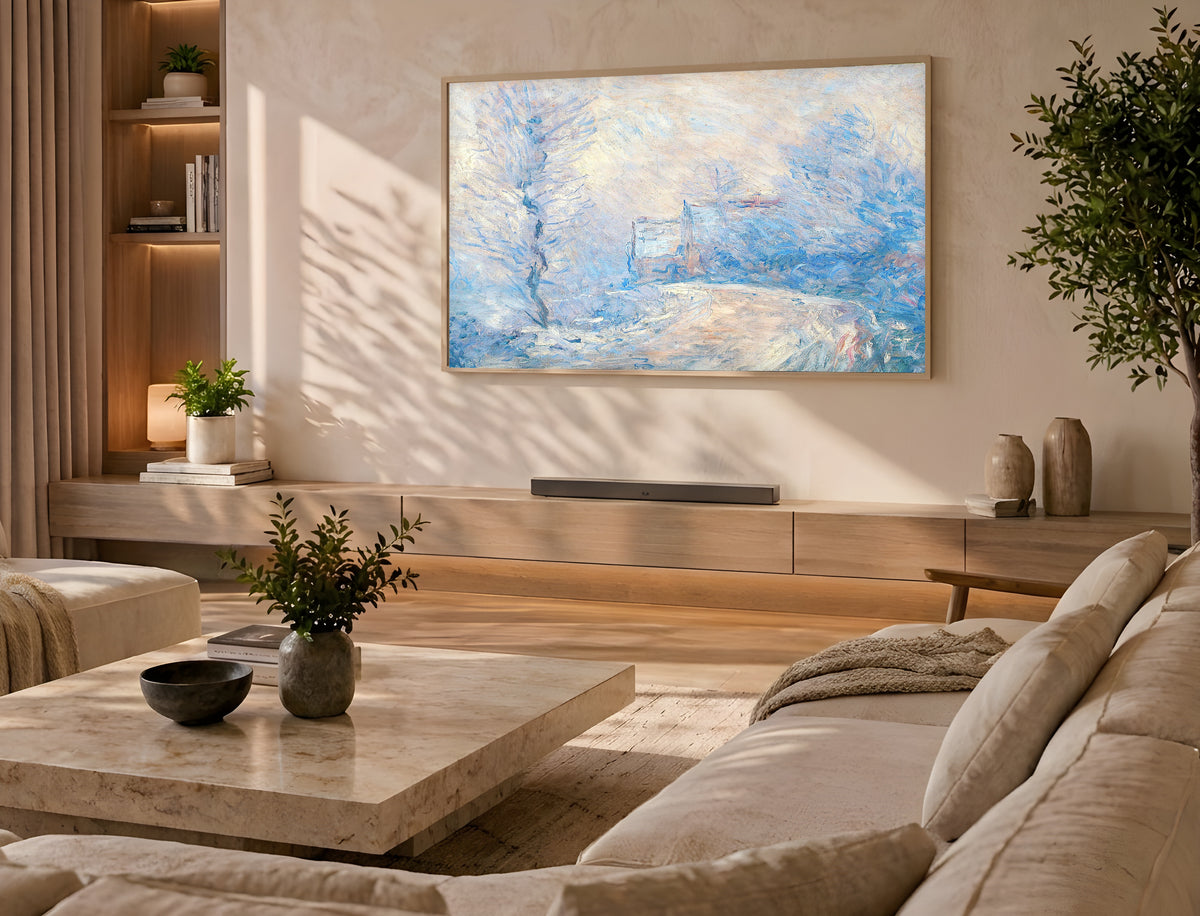 Samsung Frame TV Art 4K - The - Famous Claude Monet