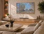 Samsung Frame TV Art 4K - A Corner of the Woods at Sablons - Famous Alfre Sisley