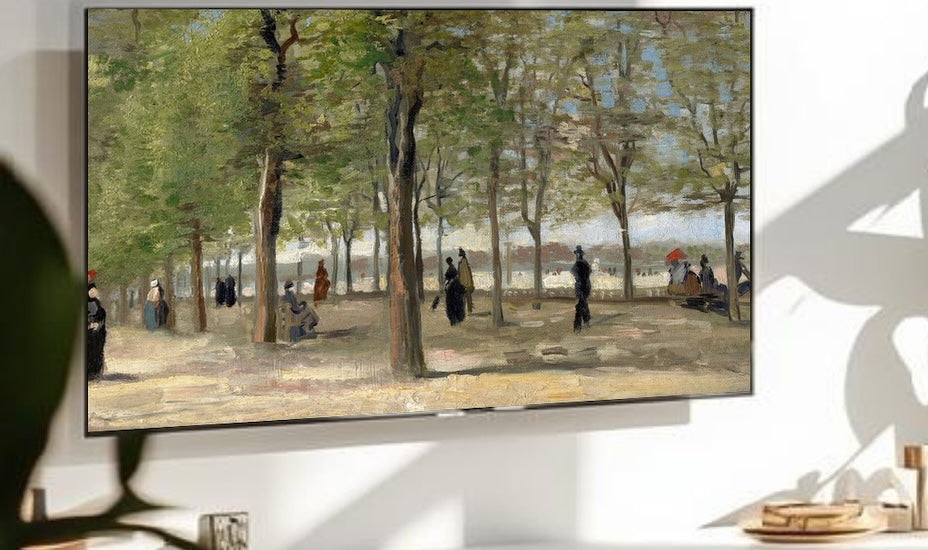 Vincent Van Gogh - Frame TV Floral - Terrace in Luxembourg Gardens