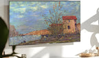 Samsung Frame TV Art 4K - The Loing at Moret - Famous Alfred Sisley