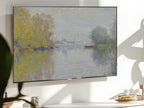 Claude Monet - Frame TV Art - Autumn on the Seine Argenteuil