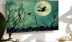 Samsung Frame TV Art 4K - Moonlit Flight - Famous EcoArtLab Original