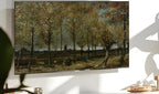 Samsung Frame TV Art 4K - Poplars near Nuenen - Famous Vincent van Gogh