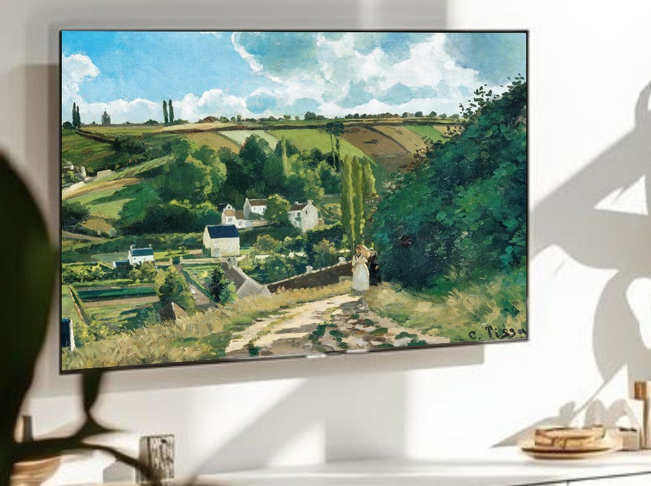 Camille Pissarro - Frame TV Landscape - Jalais hills Pontoise