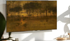 Samsung Frame TV Art 4K - The Home of the Heron - Famous George Inness