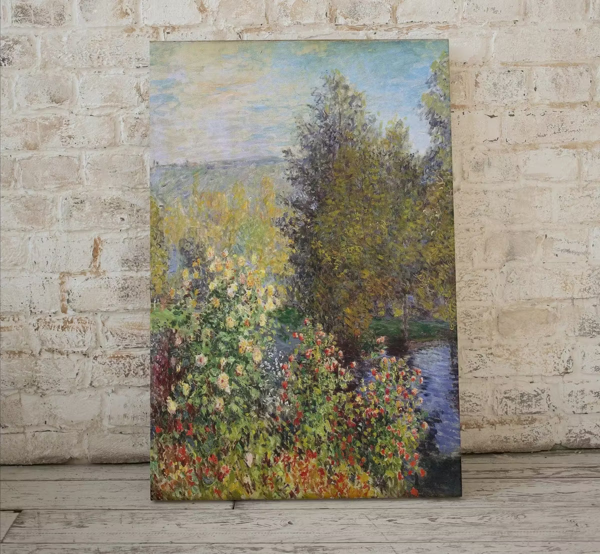 Garden Landscape Claude Monet Famous Painting Fine Art. Instant Download Vintage Art. Vintage Landscape Printable Wall Art. Spring Decor – Printable Wall Art