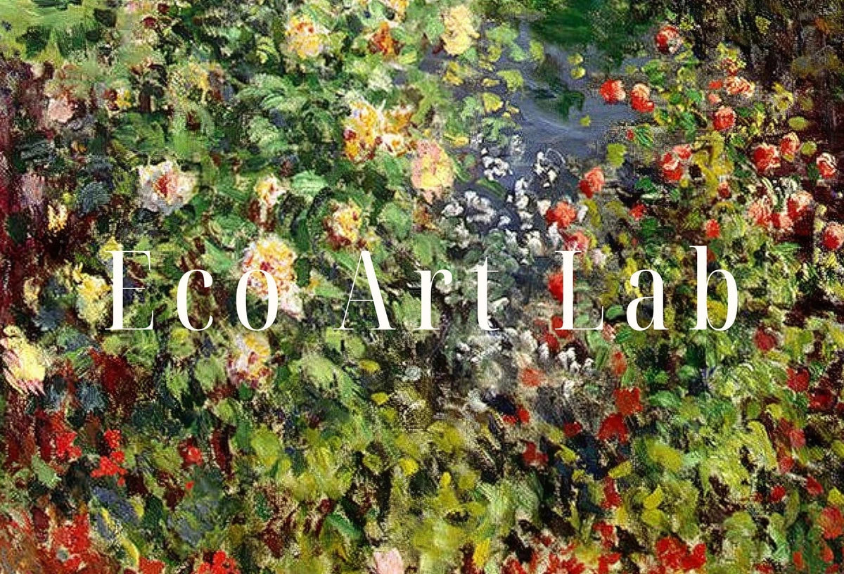 Paysage de jardin - Célèbre tableau de Claude Monet, art de beaux-arts. Téléchargement instantané d’art vintage. Paysage imprimable pour décoration murale. Décor de printemps