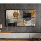 Geometric Abstract Art For Frame TV. Wabi Sabi Decor. Mid Century Modern and Japandi Wall Art Inspiration. Instant Download – Frame TV  Art