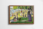 Included artwork preview showing first selection of artworks from Georges Seurat Sunday Park Landscape Painting Famous Printable Art Print. Instant Download Georges Seurat Print Vintage Art Digital Download.