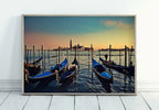Included artwork preview showing first selection of artworks from Gondolas in Venice City Landscape Painting. Printable Wall Art. Digital Art Venice Print Instant Download. Home or Office Decor Italy Poster.