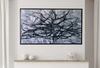 Gray Tree Vintage Famous Painting Abstract Samsung Frame TV Art. Abstract Nature Art Samsung TV. Digital Download for Samsung Frame TV Art – Frame TV Digital Download Art – Digital Download