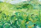 Green Fields by Vincent van Gogh. Set of 2 Prints. Printable Famous Fine Art Prints. Instant Download Vintage Painting. 2 Piece Wall Art – Printable Wall Art Set (Digital Download) – Digital Download
