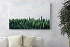 Green Forest Print Nature Wall Art. Pine Trees Printable Photography. Forest Print, Modern Decor, Forest Photography, Green Forest Landscape – Printable Wall Art