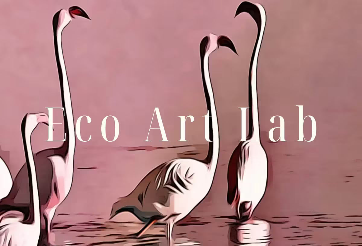 Group of Flamingos in Water Frame TV Art , Digital Art for Tv, Colorful Art for Frame TV Tropical Bird Decor – Frame TV  Art