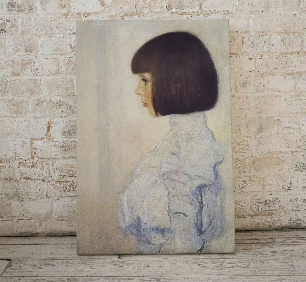 Gustav Klimt Famous Portrait of Helen Klimt Painting Printable Wall Art. Instant Download Gustav Klimt Vintage Poster. Art Nouveau Print – Printable Wall Art