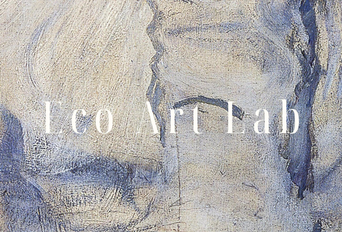 Detail view of artwork from Gustav Klimt Famous Portrait of Helen Klimt Painting Printable Wall Art. Instant Download Gustav Klimt Vintage Poster. Art Nouveau Print. (variation 2)