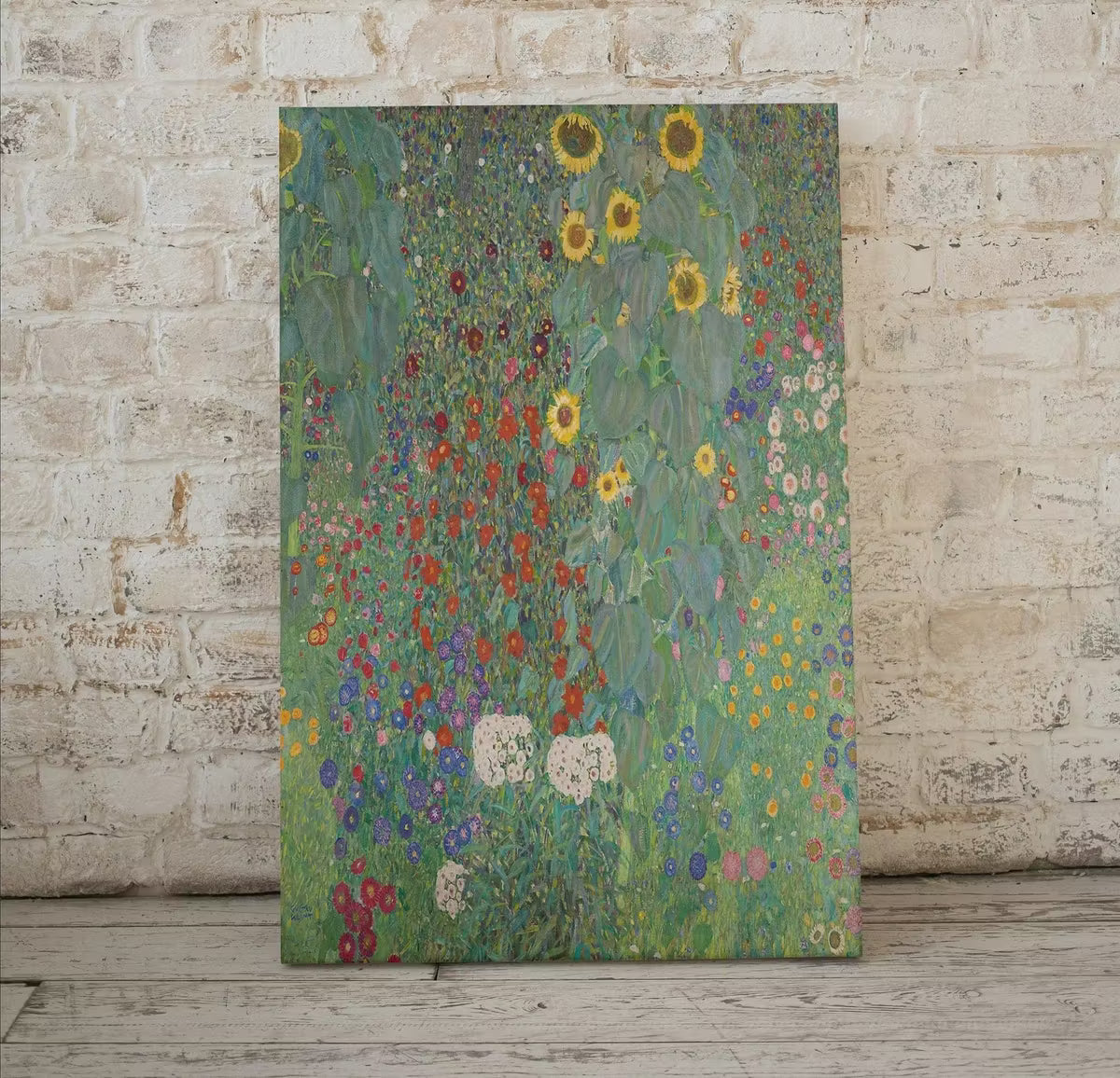 Gustav Klimt Flower Garden Famous Painting Printable Wall Art. Instant Download Gustav Klimt Print. Vintage Floral Poster. Art Nouveau Print – Printable Wall Art