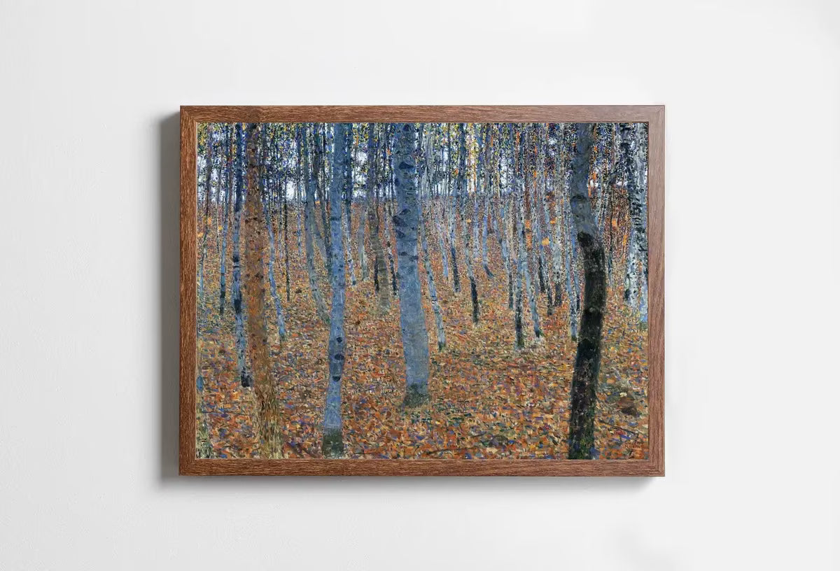 Gustav Klimt Forest Trees Famous Painting Printable Wall Art. Instant Download Gustav Klimt Print. Vintage Nature Poster. Art Nouveau Print – Printable Wall Art