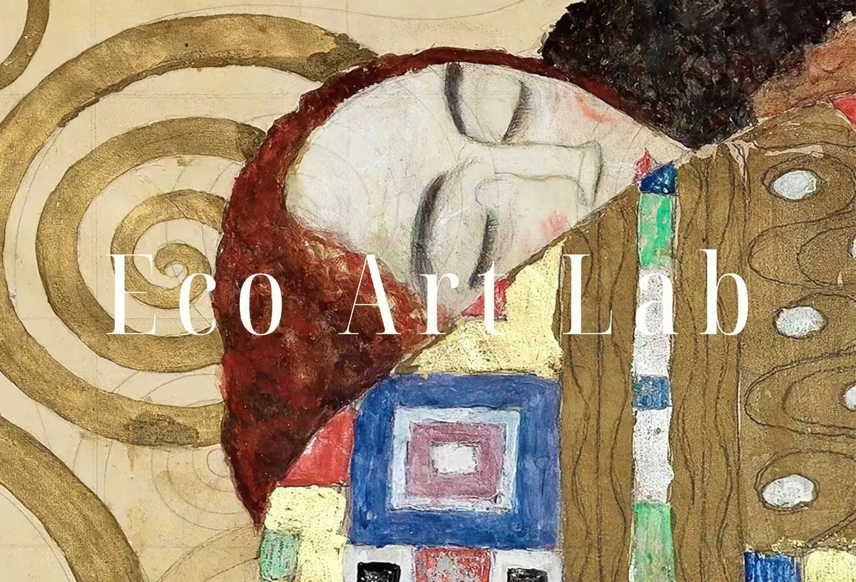 Gustav Klimt "Fulfillment" Famous Painting Printable Wall Art. Instant Download Gustav Klimt Print Vintage Romantic Poster Art Nouveau Print – Printable Wall Art