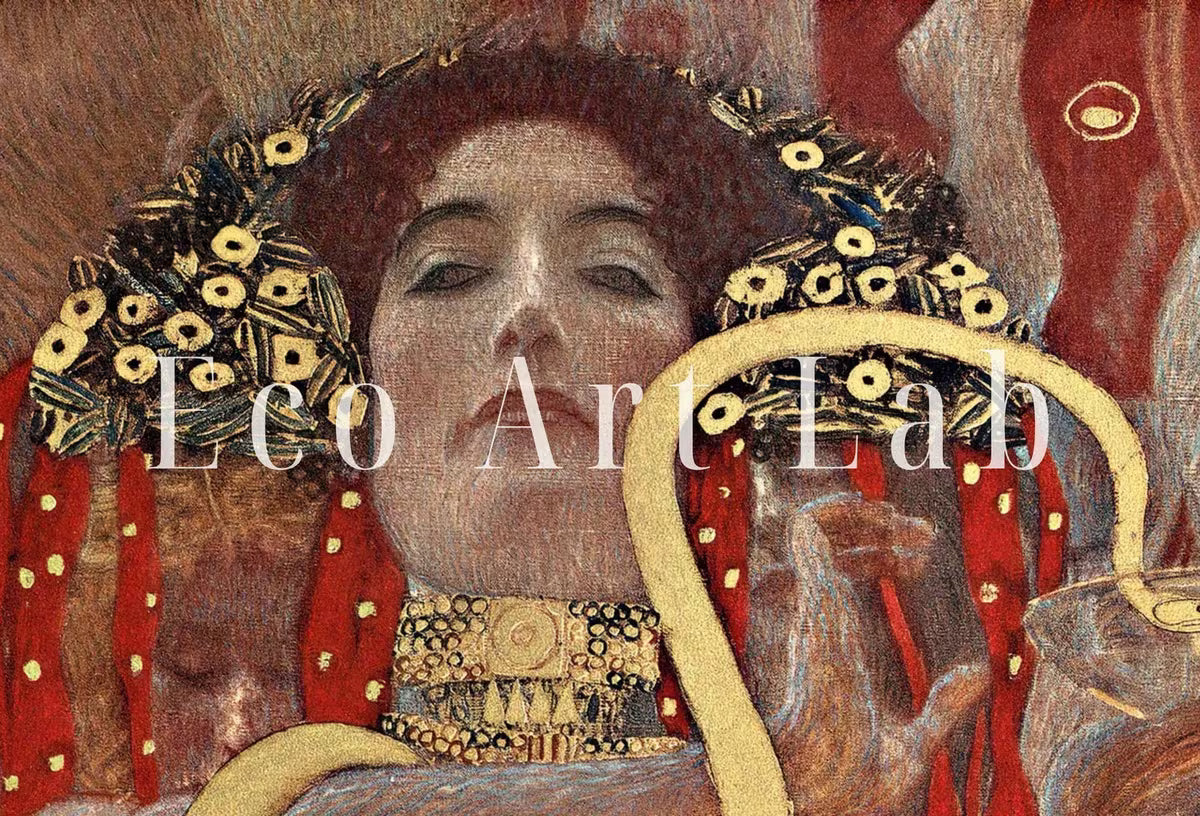 Gustav Klimt Hygieia Ancient Greek Mythology Art Vintage Painting. Downloadable Famous Greek Goddess Art Nouveau Poster. Klimt Printable Art – Printable Wall Art