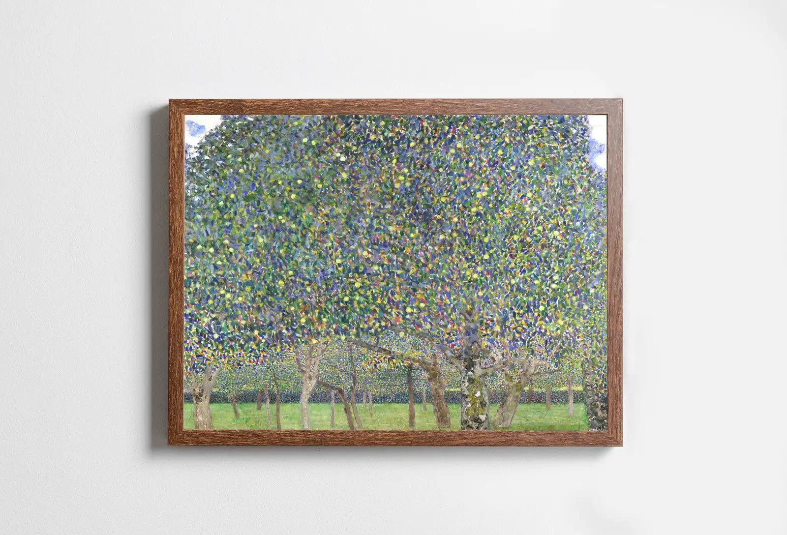 Included artwork preview showing first selection of artworks from Gustav Klimt Pear Trees Famous Painting Printable Wall Art. Instant Download Gustav Klimt Print. Vintage Floral Poster. Art Nouveau Print.