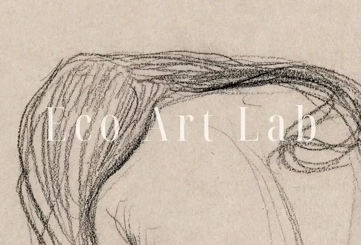 Gustav Klimt Seated Female Nude Line Art Minimalist Print. Printable Wall Art. Instant Download Gustav Klimt Print. Female Figure Art Print – Printable Wall Art