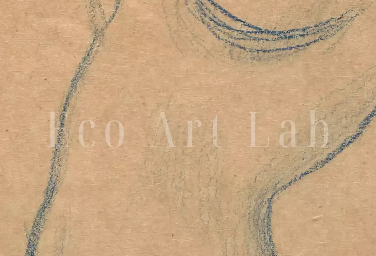 Gustav Klimt Standing Female Nude Line Art Minimalist Print. Printable Wall Art Instant Download Gustav Klimt Print. Female Figure Art Print – Printable Wall Art