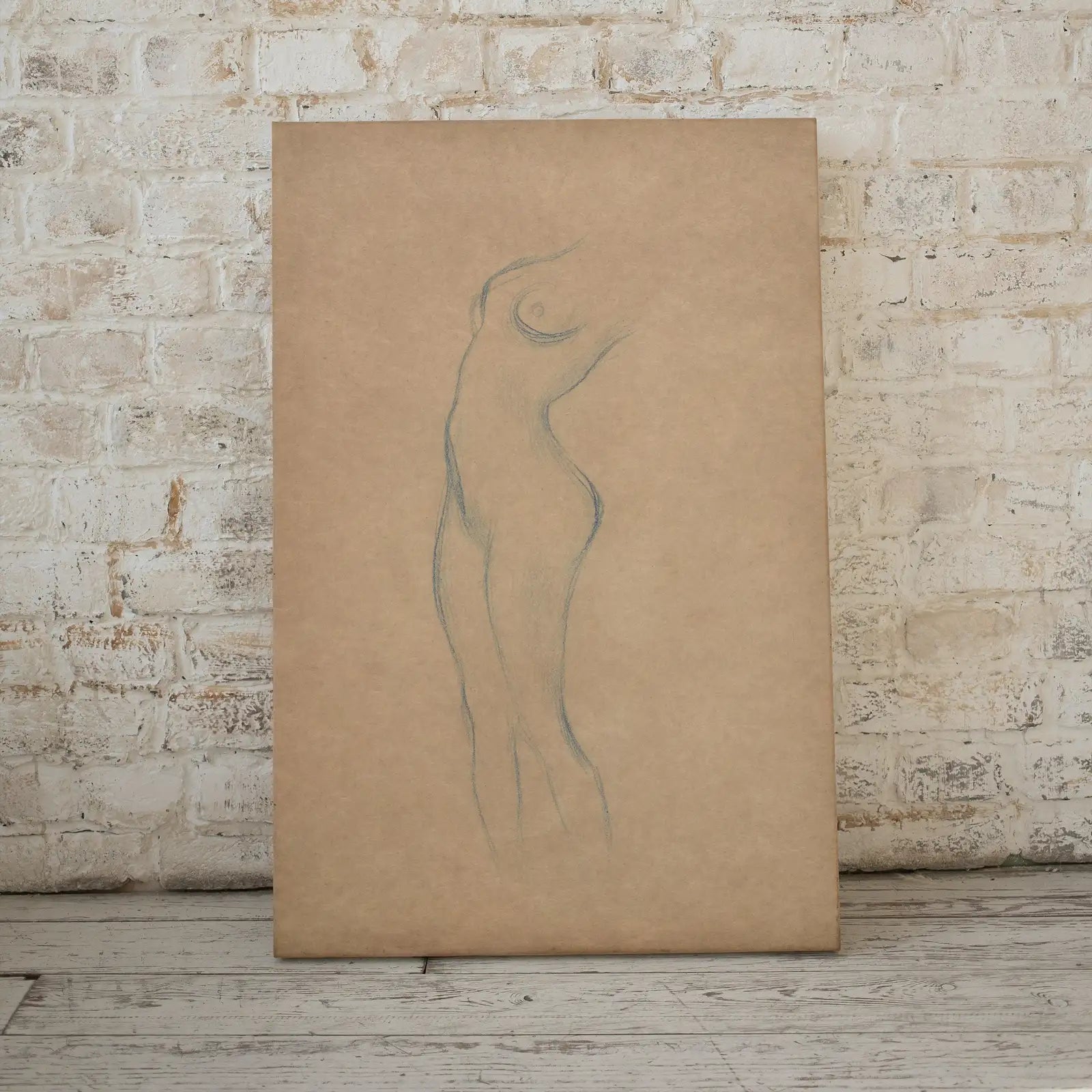 Second included artwork preview from Gustav Klimt Standing Female Nude Line Art Minimalist Print. Printable Wall Art Instant Download Gustav Klimt Print. Female Figure Art Print featuring various scenes.