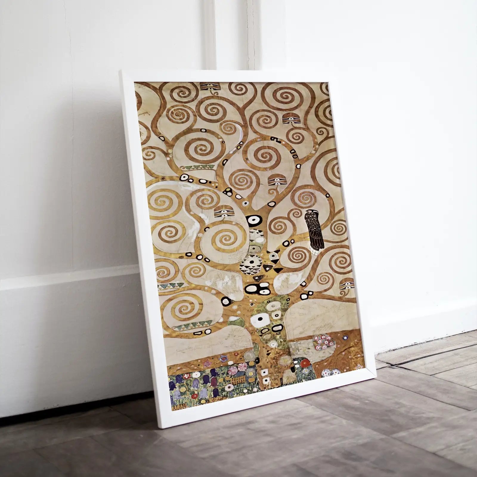 Included artwork preview showing first selection of artworks from Gustav Klimt Tree of Life Famous Painting Printable Wall Art. Instant Download Gustav Klimt Print. Vintage Tree of Life Art Nouveau Print.