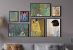 Gustav Klimt Wall Print SET. Gallery Wall Set Klimt Prints Set of 7. Famous Paintings Collection Fine Art Prints. Art Nouveau Posters #2 – Printable Wall Art Set