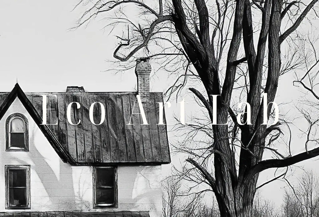 Second included artwork preview from Halloween Abandoned Haunted House Print. Halloween Printable Wall Art. Scary Halloween Painting. Instant Download Art Print. Fall Decor featuring various scenes.