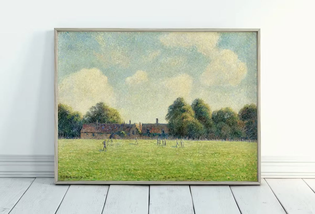 Hampton Court Landscape Painting Printable Famous Art Print. Instant Download Vintage Fine Art. Country Farmhouse Decor  – Printable Wall Art
