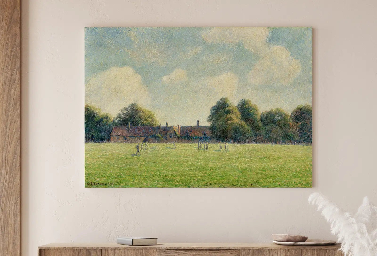 Hampton Court Landscape Painting Printable Famous Art Print. Instant Download Vintage Fine Art. Country Farmhouse Decor Digital Download – Printable Wall Art Digital Download – Digital Download