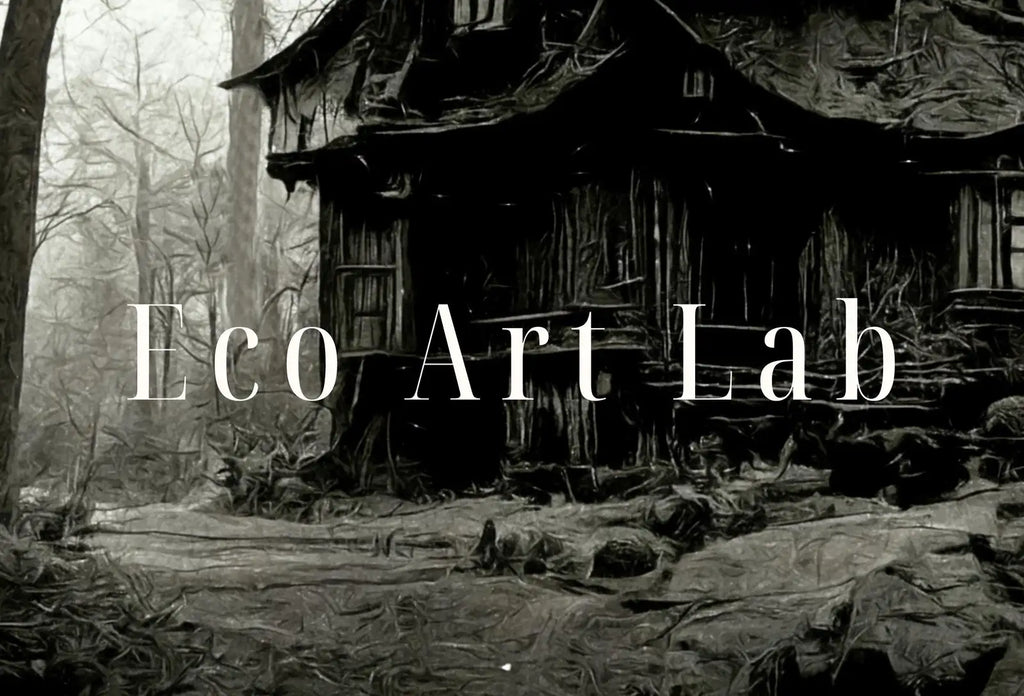 Second included artwork preview from Haunted Abandoned House Halloween Print. Halloween Printable Wall Art. Scary Halloween Painting. Instant Download Art Print. Fall Decor featuring various scenes.