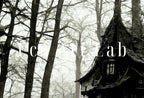 Detail view of artwork from Haunted Abandoned House Halloween Print. Halloween Printable Wall Art. Scary Halloween Painting. Instant Download Art Print. Fall Decor. (variation 1)