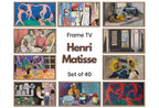 Henri Matisse Frame TV Art - Fauvism Paintings Samsung Frame Art - Digital Wall Art Collection - Colorful Wall Art- Instant Download – Frame TV Art Set