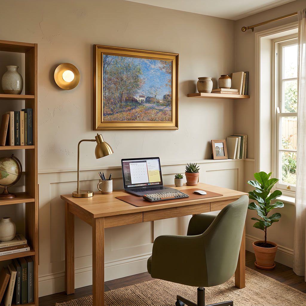 Alfre Sisley - Printable Wall Art - A Corner of the Woods at Sablons
