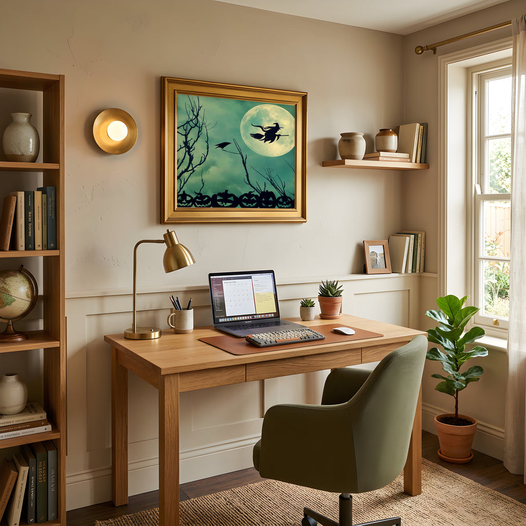 EcoArtLab Original - Printable Wall Art - Moonlit Flight