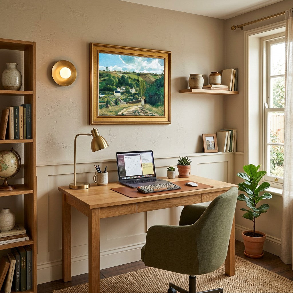 Camille Pissarro - Printable Landscape - Jalais hills Pontoise