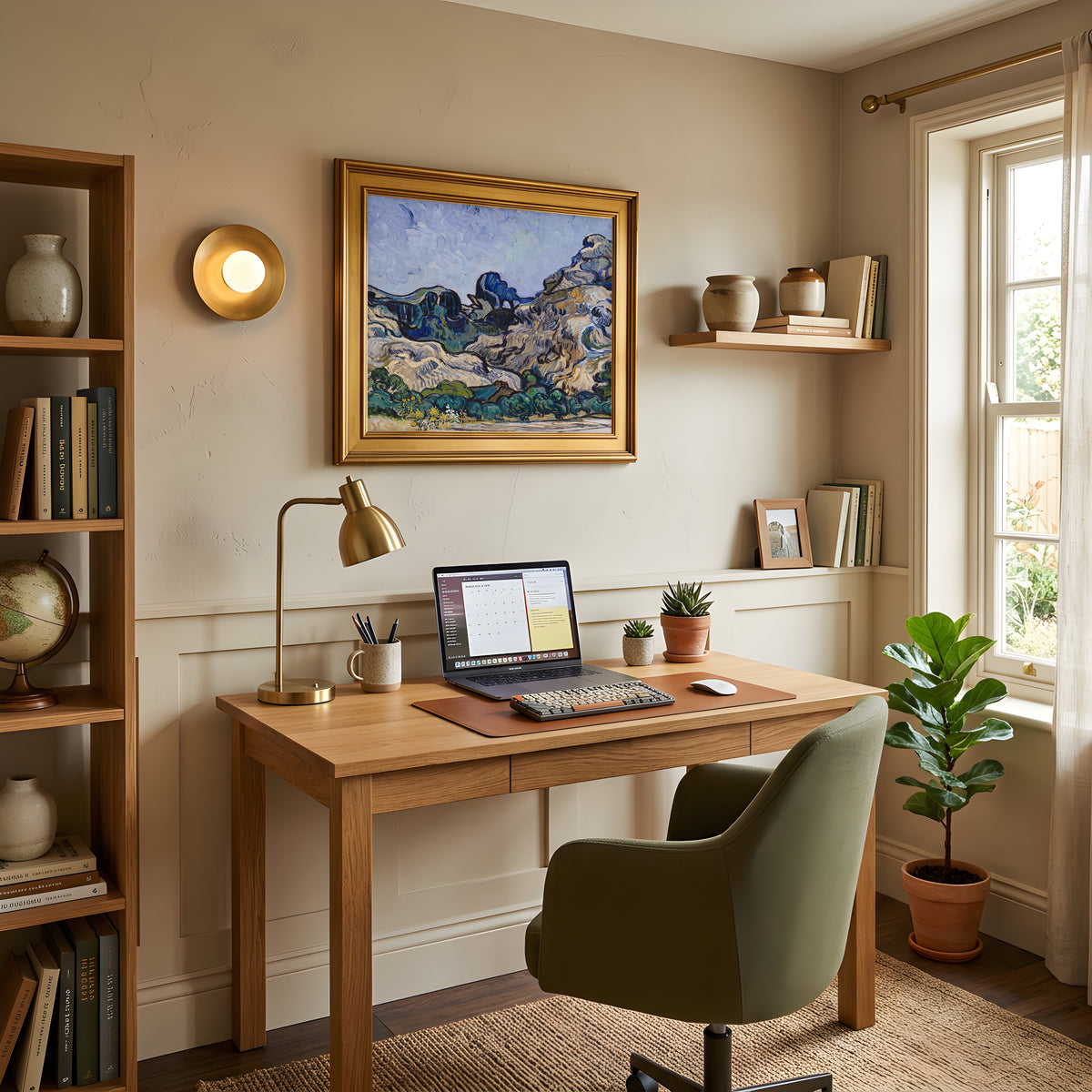 Vincent van Gogh - Printable Wall Art - Mountains at Saint Rémy