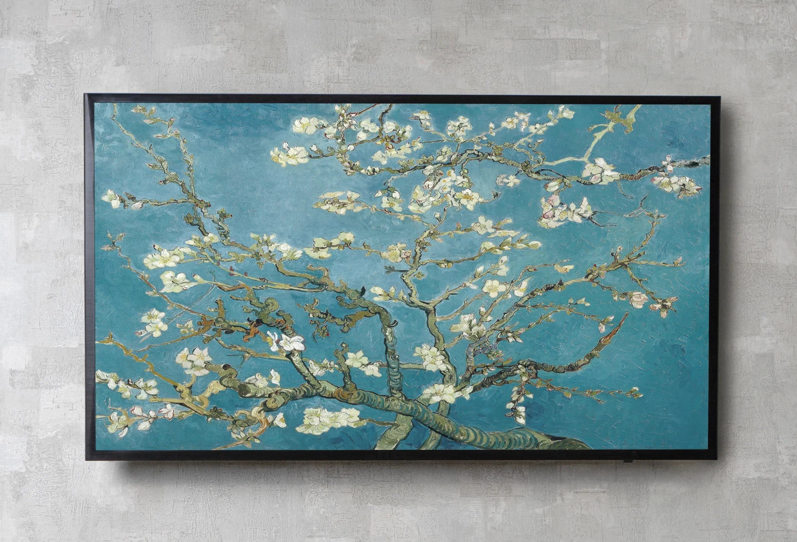 Arte para Frame TV 4K, el famoso cuadro de Vincent van Gogh de Almendro en flor. Descarga instantánea de arte Van Gogh para Frame TV. Arte botánico de pared