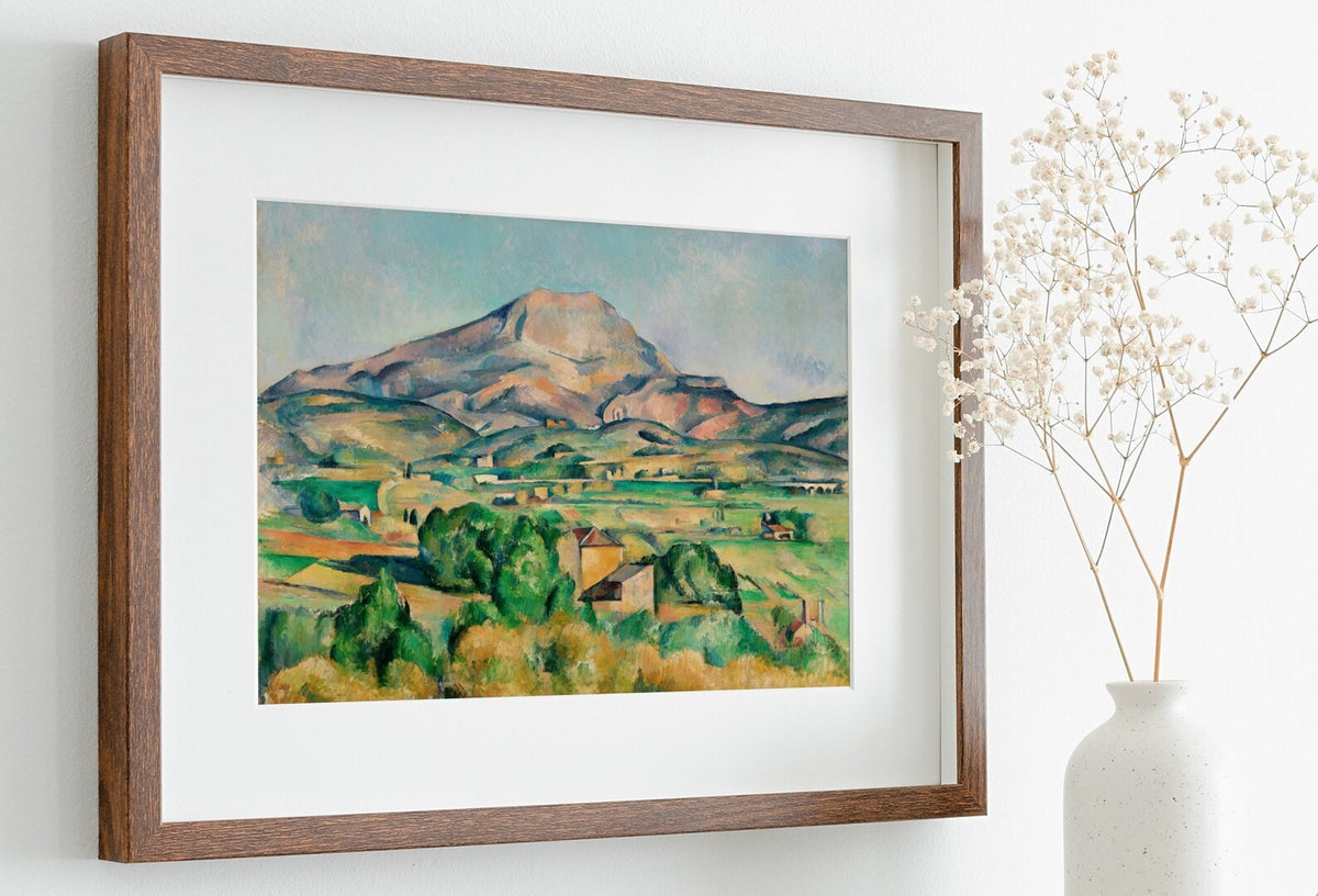 Paul Cézanne Mountain Landscape Decor by Paul Cezanne — printable wall art