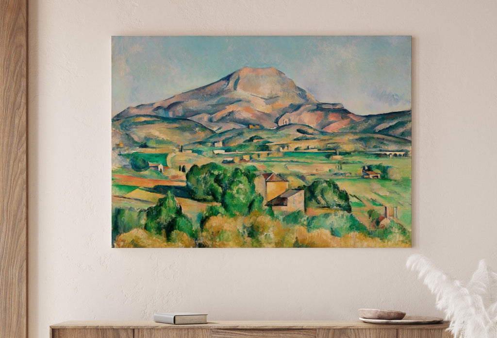 Paul Cézanne Mountain Landscape Decor by Paul Cezanne — printable wall art