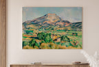 Paul Cézanne Mountain Landscape Decor by Paul Cezanne — printable wall art